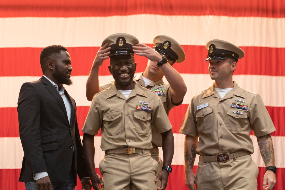 Naval Base Kitsap-Bremerton Holds Chief Pinning Ceremony