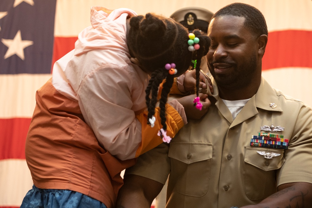 Naval Base Kitsap-Bremerton Holds Chief Pinning Ceremony