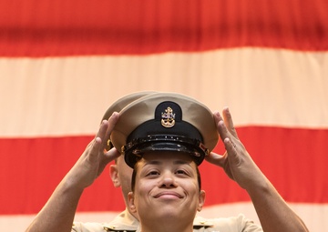 Naval Base Kitsap-Bremerton Holds Chief Pinning Ceremony