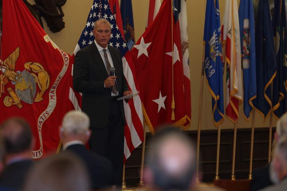 Lt. Gen. George W. Smith Jr. retires at his old command, The Basic School