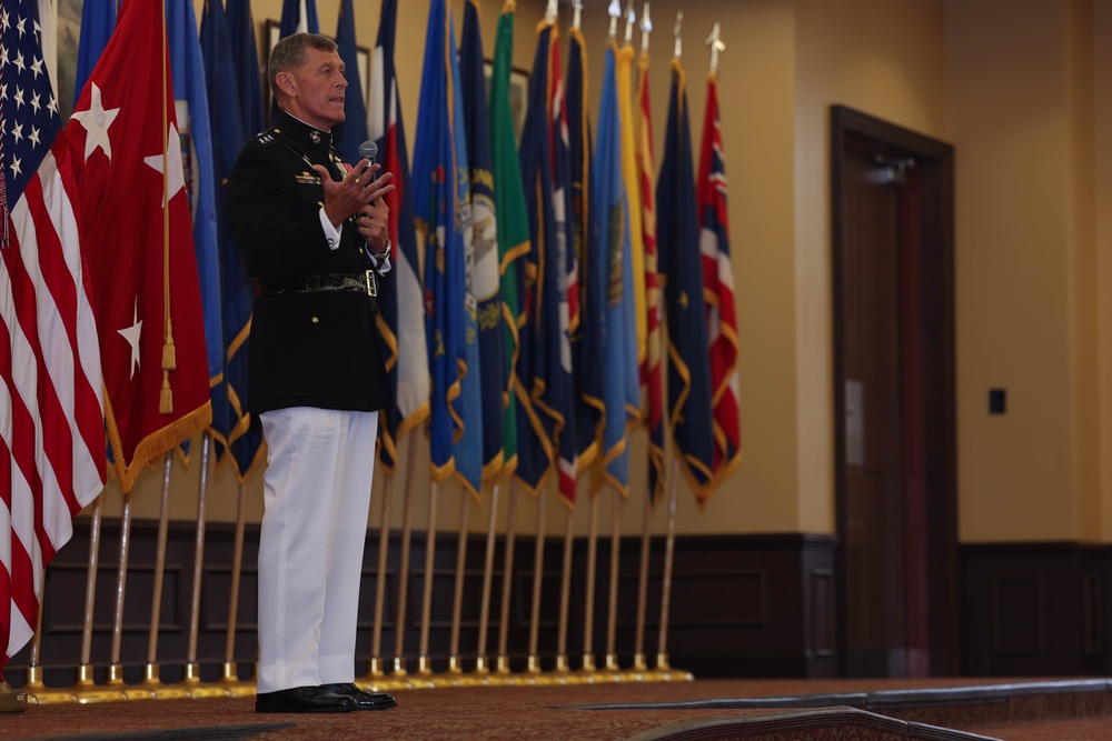 Lt. Gen. George W. Smith Jr. retires at his old command, The Basic School