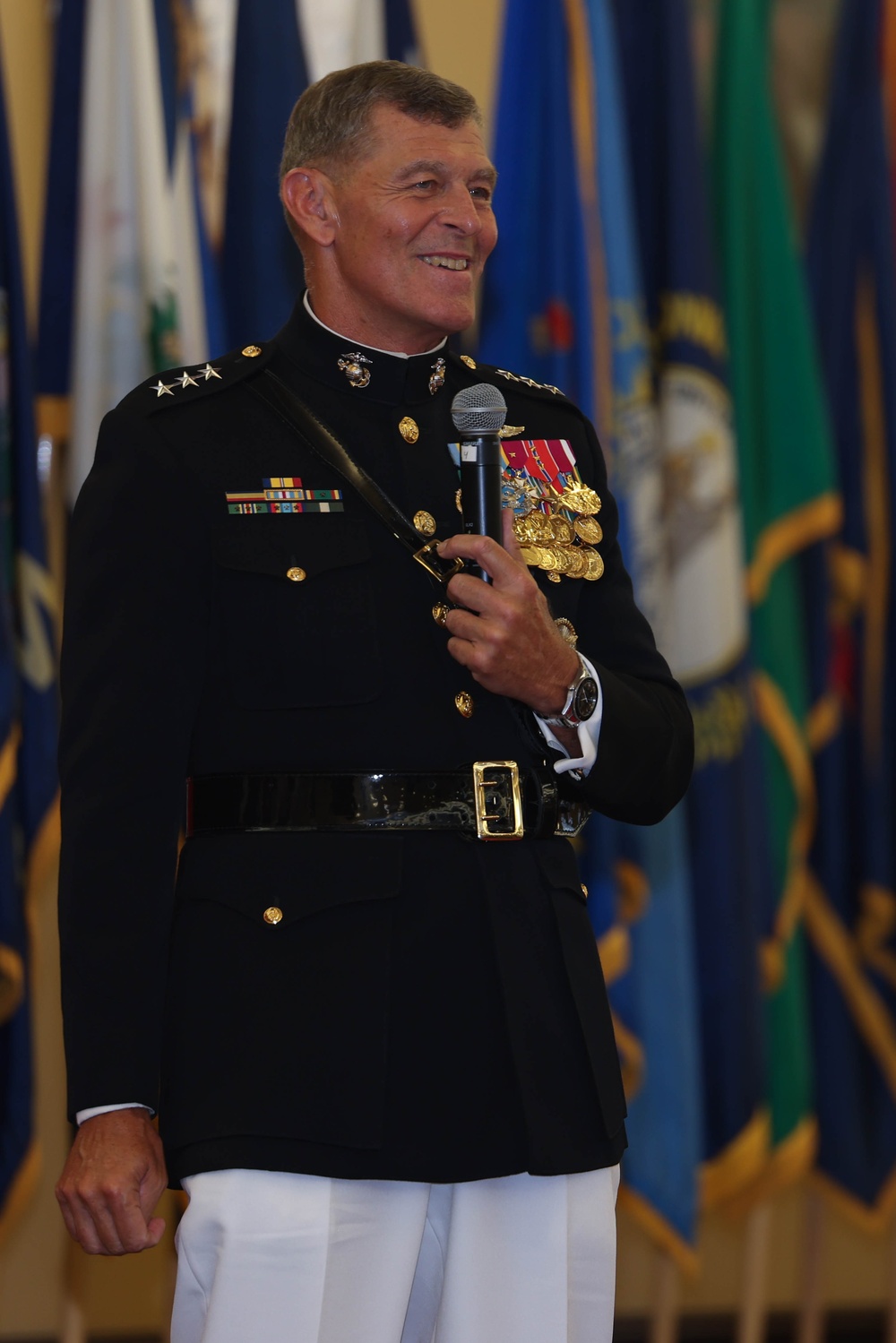 Lt. Gen. George W. Smith Jr. retires at his old command, The Basic School