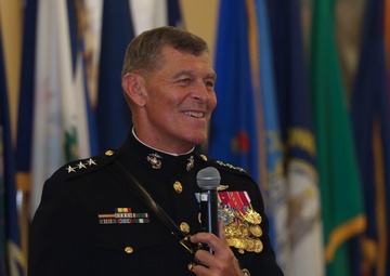 Lt. Gen. George W. Smith Jr. retires at his old command, The Basic School