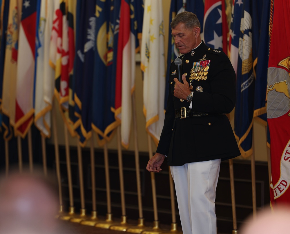 Lt. Gen. George W. Smith Jr. retires at his old command, The Basic School