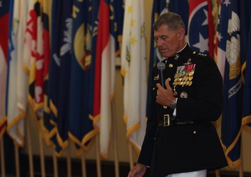 Lt. Gen. George W. Smith Jr. retires at his old command, The Basic School