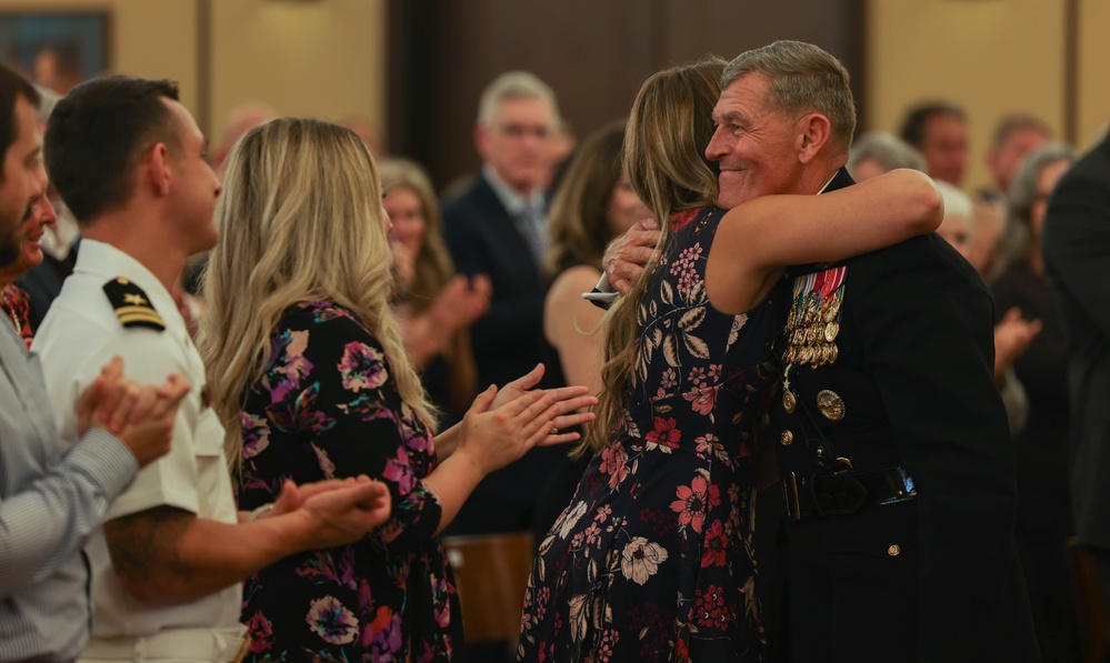 Lt. Gen. George W. Smith Jr. retires at his old command, The Basic School