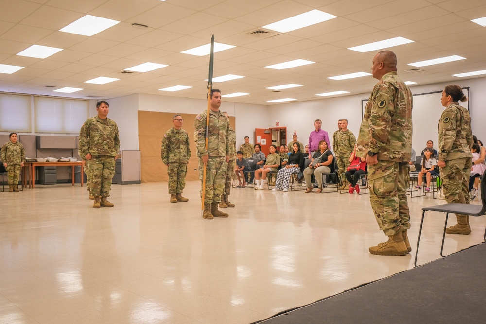 1950th Support Detachment Deployment Ceremony