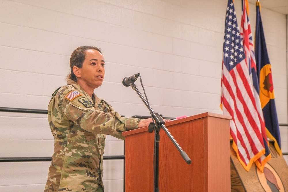 1950th Support Detachment Deployment Ceremony