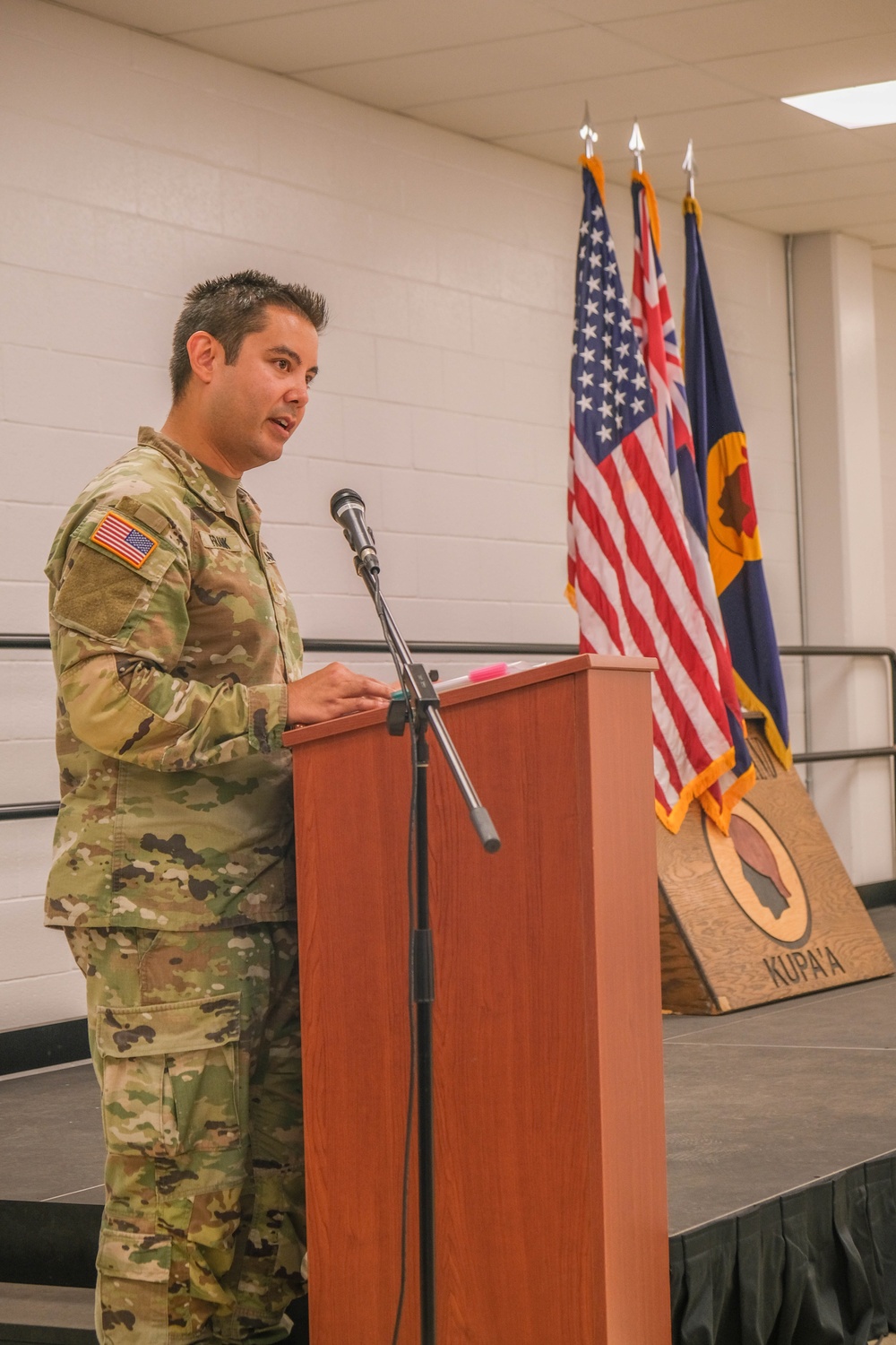 1950th Support Detachment Deployment Ceremony