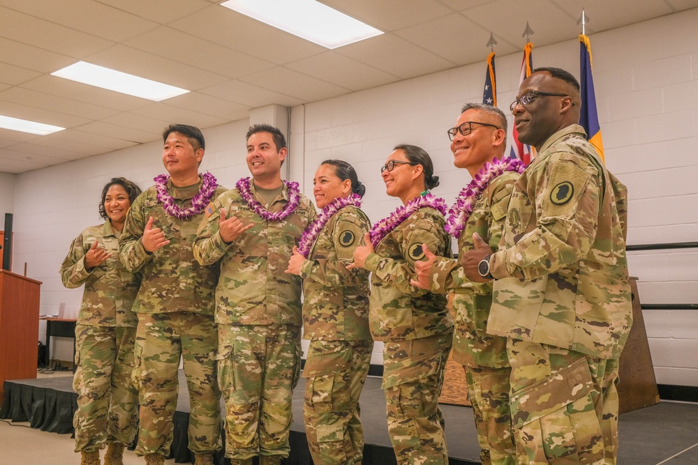 1950th Support Detachment Deployment Ceremony