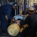 Sailors Conduct a Torpedo Upload Aboard USS Rafael Peralta (DDG 115)