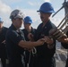 Sailors Conduct a Torpedo Upload Aboard USS Rafael Peralta (DDG 115)