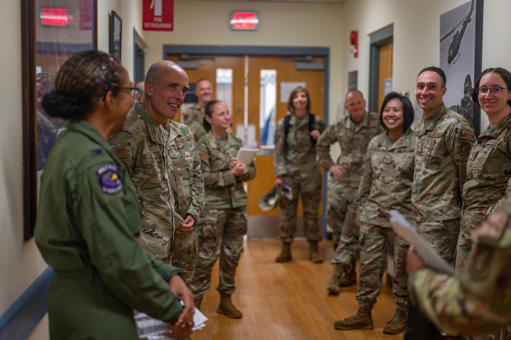 Air Force Surgeon General surveys Kunsan AB readiness