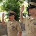 COMMANDER, DESTROYER SQUADRON (DESRON) 7 REENLISTMENT CEREMONY