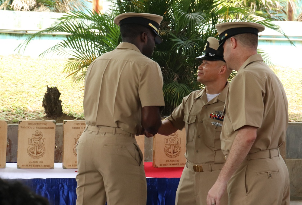 COMMANDER, DESTROYER SQUADRON (DESRON) 7 REENLISTMENT CEREMONY