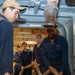 USS Ronald Reagan (CVN 76) Sailors prepare to depart Yokosuka