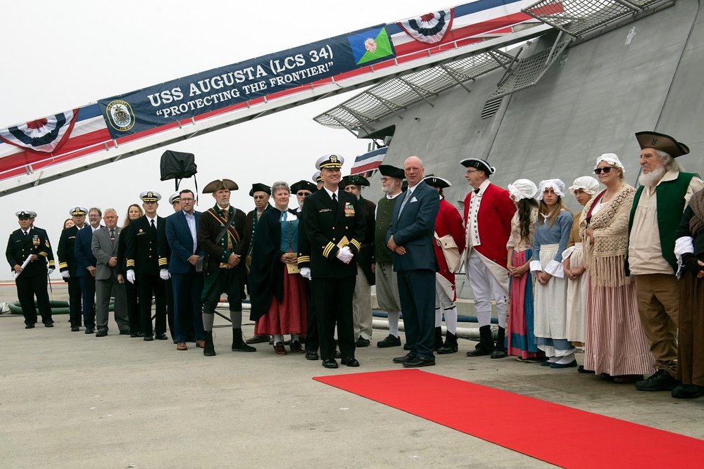 USS Augusta Commissioning in Eastport, Maine