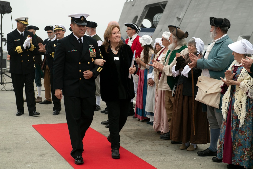 USS Augusta Commissioning in Eastport, Maine