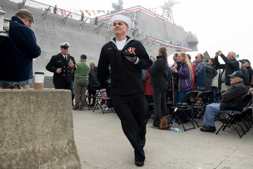 USS Augusta Commissioning in Eastport, Maine