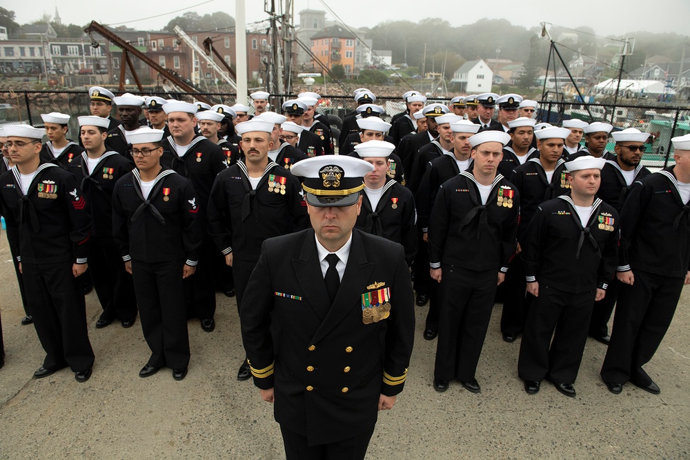 USS Augusta Commissioning in Eastport, Maine