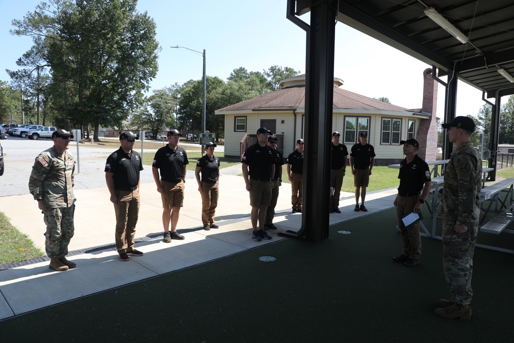 Sgt. Grayson Davey Promotion to Sergeant.