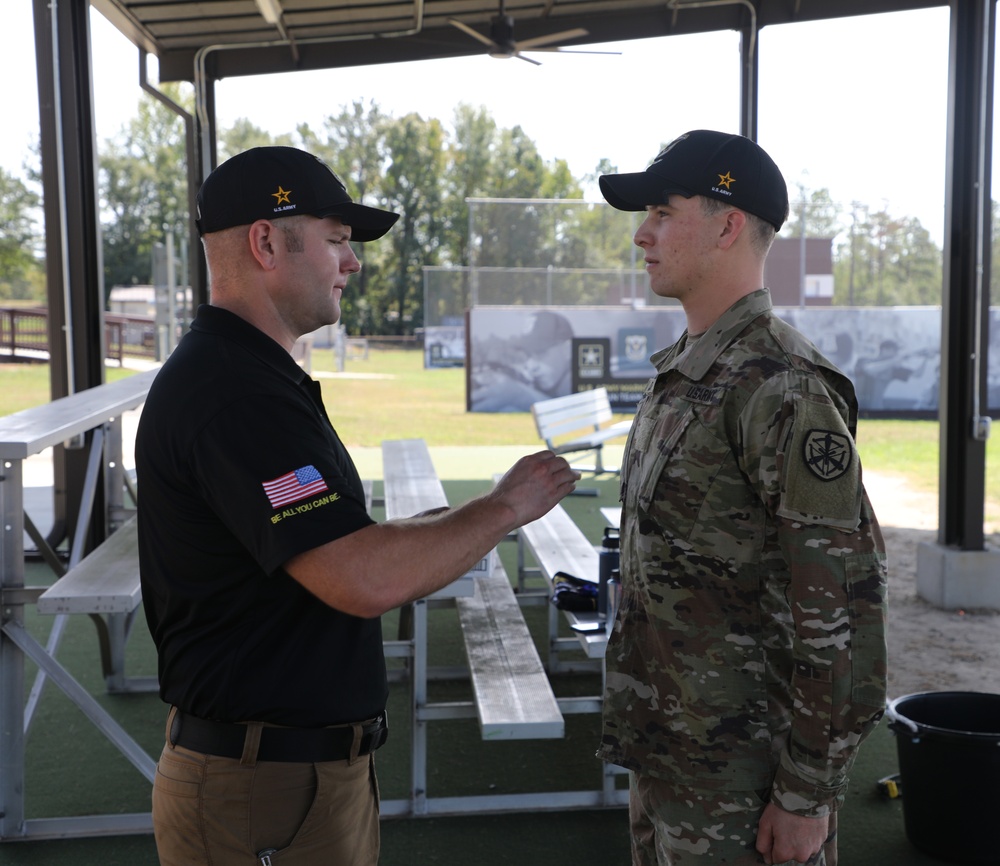 Sgt. Grayson Davey Promotion to Sergeant.