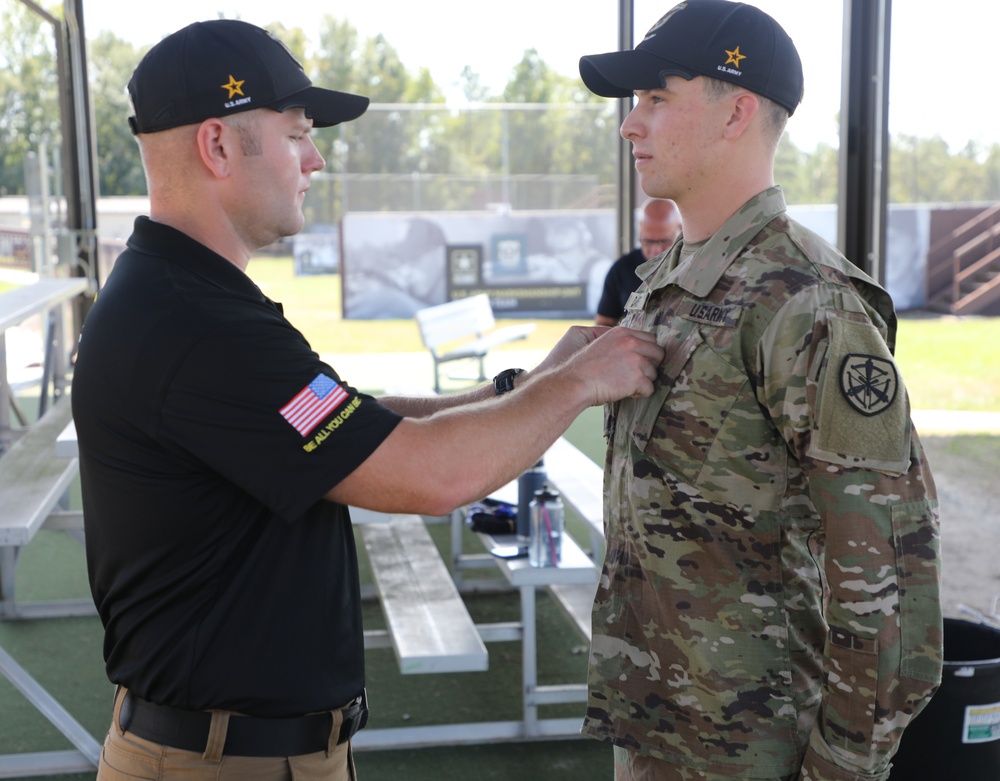 Sgt. Grayson Davey Promotion to Sergeant.