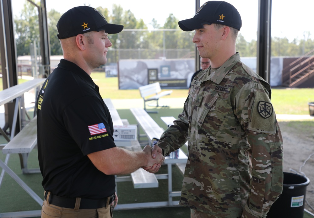 Sgt. Grayson Davey Promotion to Sergeant.