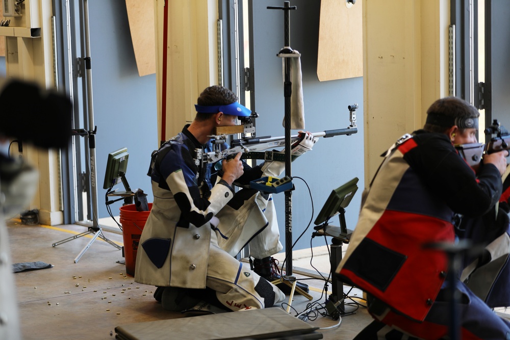 U.S. Army Marksmanship Unit compete in USA Shooting's 2023 Olympic Team Trials Part 1.