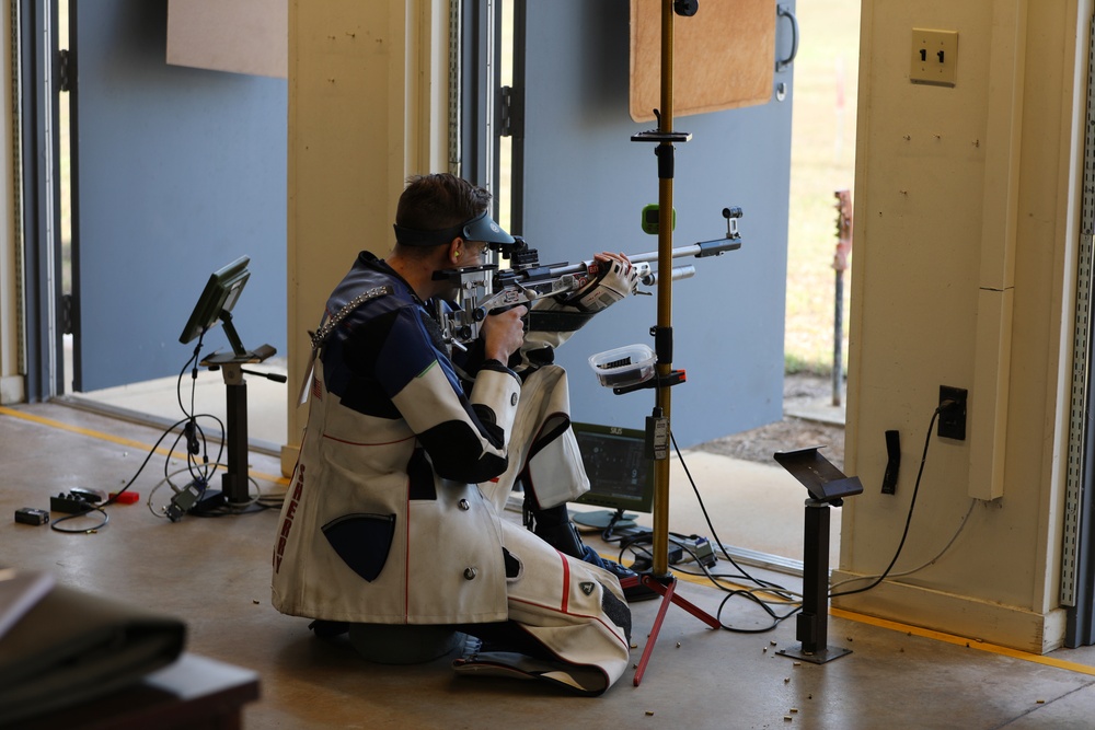 U.S. Army Marksmanship Unit compete in USA Shooting's 2023 Olympic Team Trials Part 1.