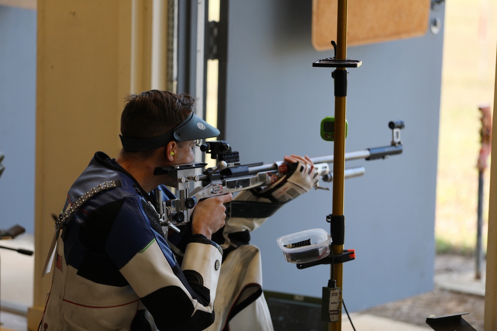 U.S. Army Marksmanship Unit compete in USA Shooting's 2023 Olympic Team Trials Part 1.