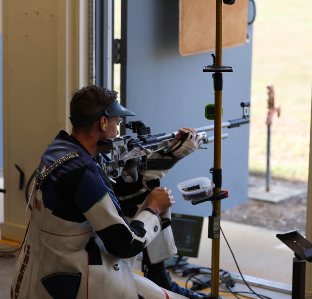 U.S. Army Marksmanship Unit compete in USA Shooting's 2023 Olympic Team Trials Part 1.