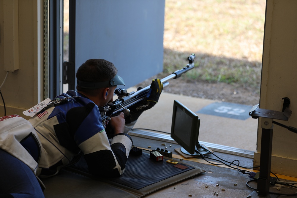 U.S. Army Marksmanship Unit compete in USA Shooting's 2023 Olympic Team Trials Part 1.