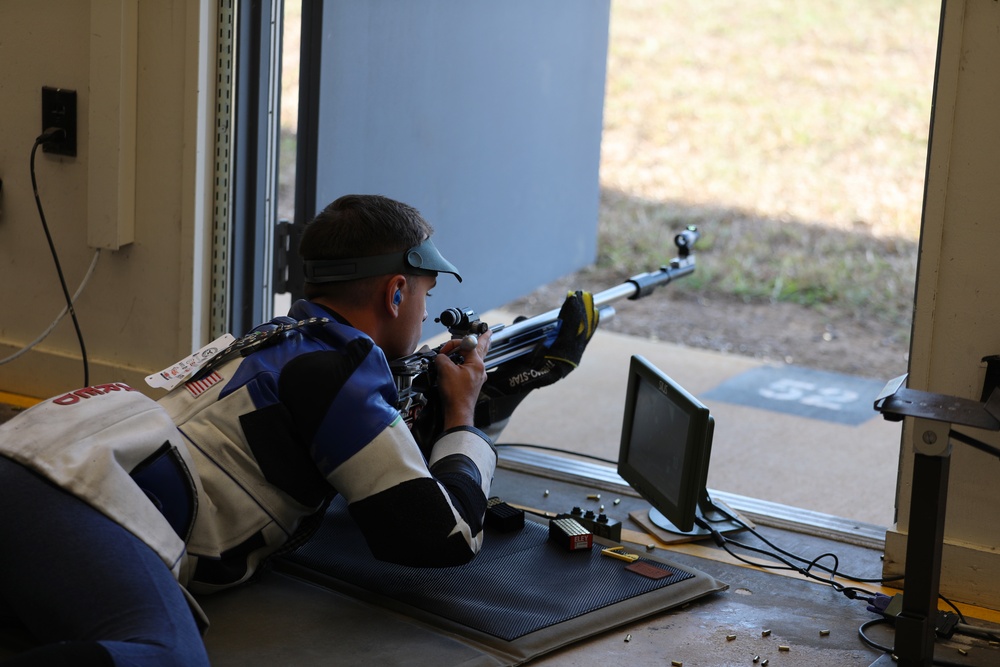 U.S. Army Marksmanship Unit compete in USA Shooting's 2023 Olympic Team Trials Part 1.