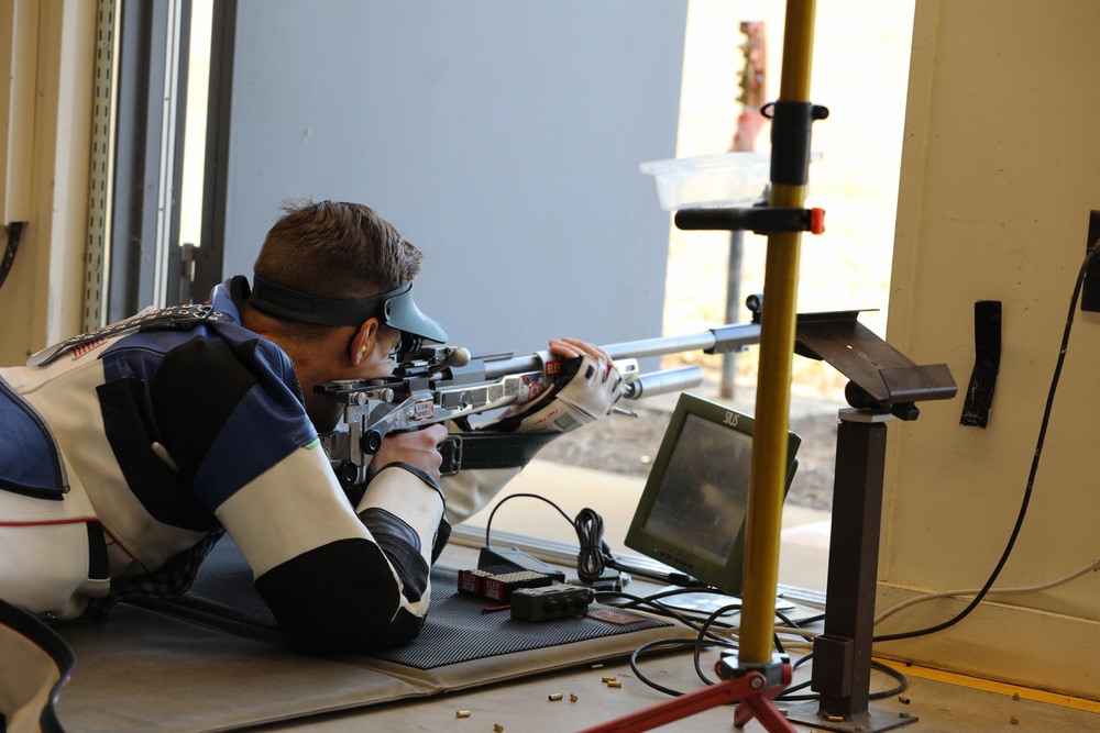 U.S. Army Marksmanship Unit compete in USA Shooting's 2023 Olympic Team Trials Part 1.