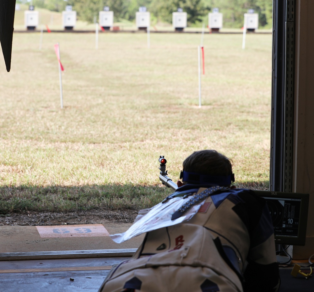 U.S. Army Marksmanship Unit compete in USA Shooting's 2023 Olympic Team Trials Part 1.