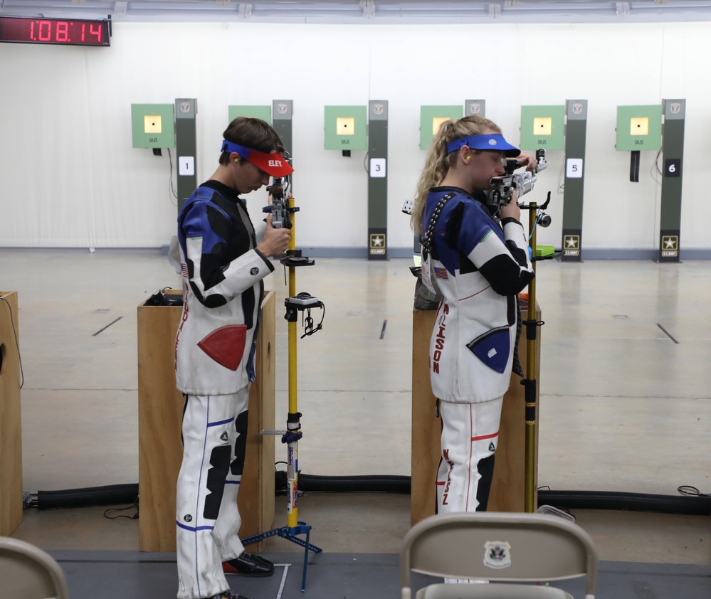 U.S. Army Marksmanship Unit compete in USA Shooting's 2023 Olympic Team Trials Part 1.