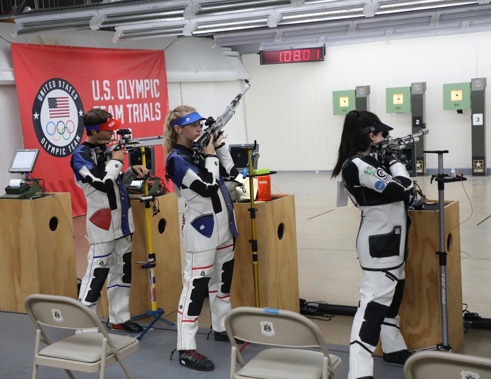 U.S. Army Marksmanship Unit compete in USA Shooting's 2023 Olympic Team Trials Part 1.