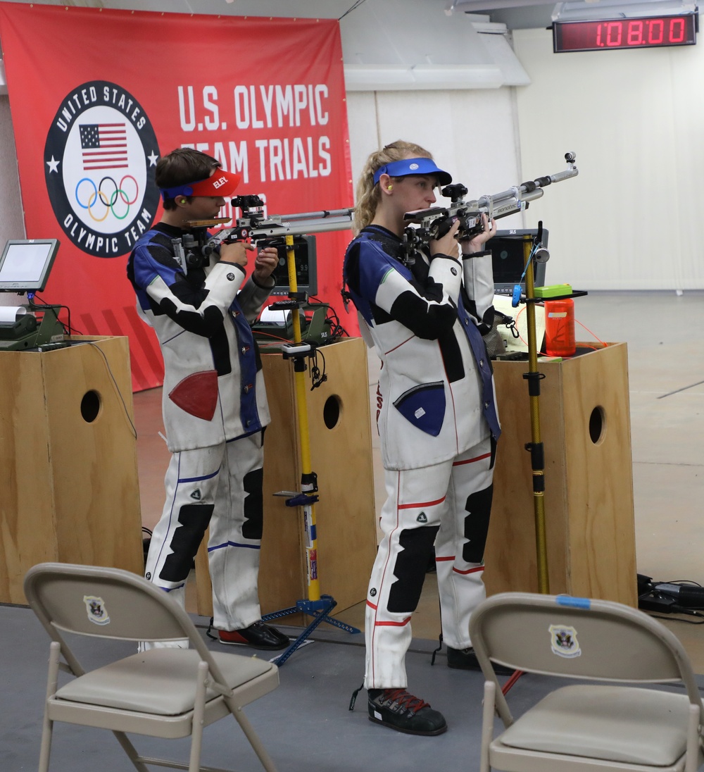 U.S. Army Marksmanship Unit compete in USA Shooting's 2023 Olympic Team Trials Part 1.