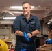 USS Ronald Reagan (CVN 76) Sailors administer flu shots