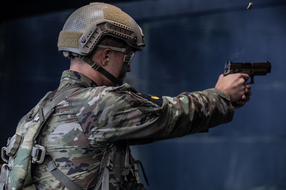 U.S. Army Best Squad Competition - Stress Shoot