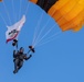 Soldiers from Army Golden Knights jump at Pacific Airshow