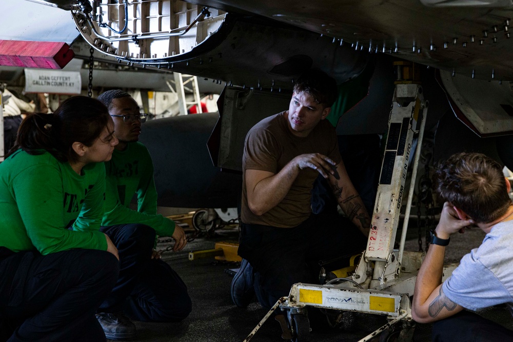 F/A-18E Super Hornet Routine Maintenance