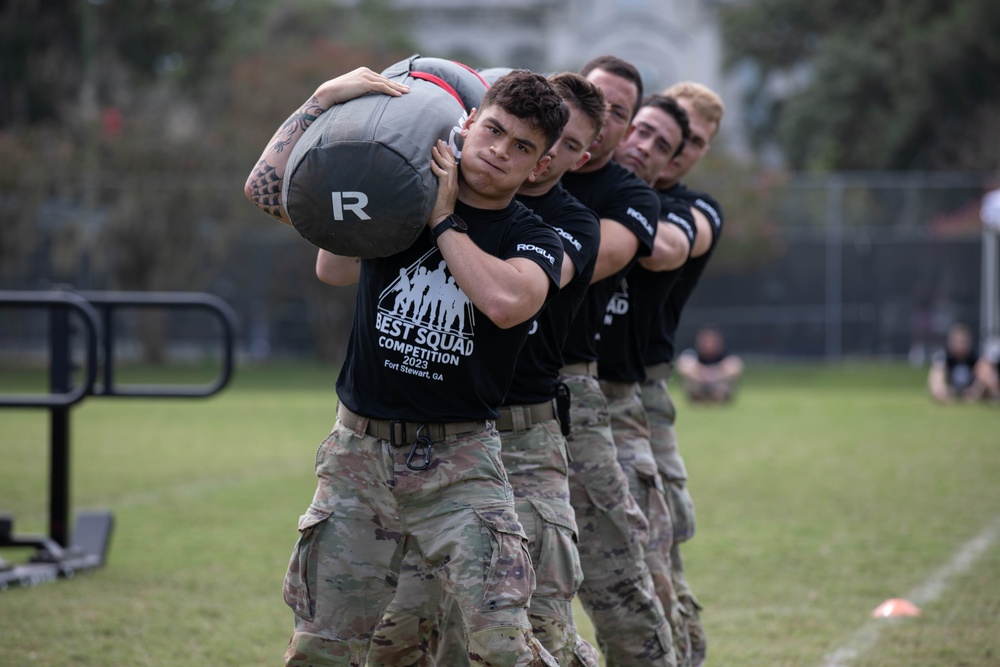 2023 Army Best Squad Competition - Day 5 Physical Challenge