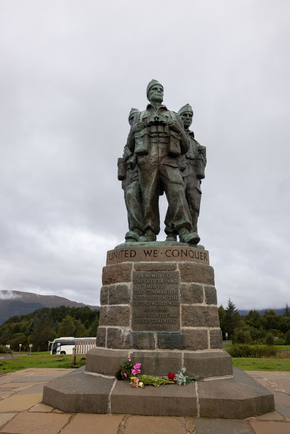 Exercise Tartan Eagle 23: British Royal Marine Commando Monument Visit