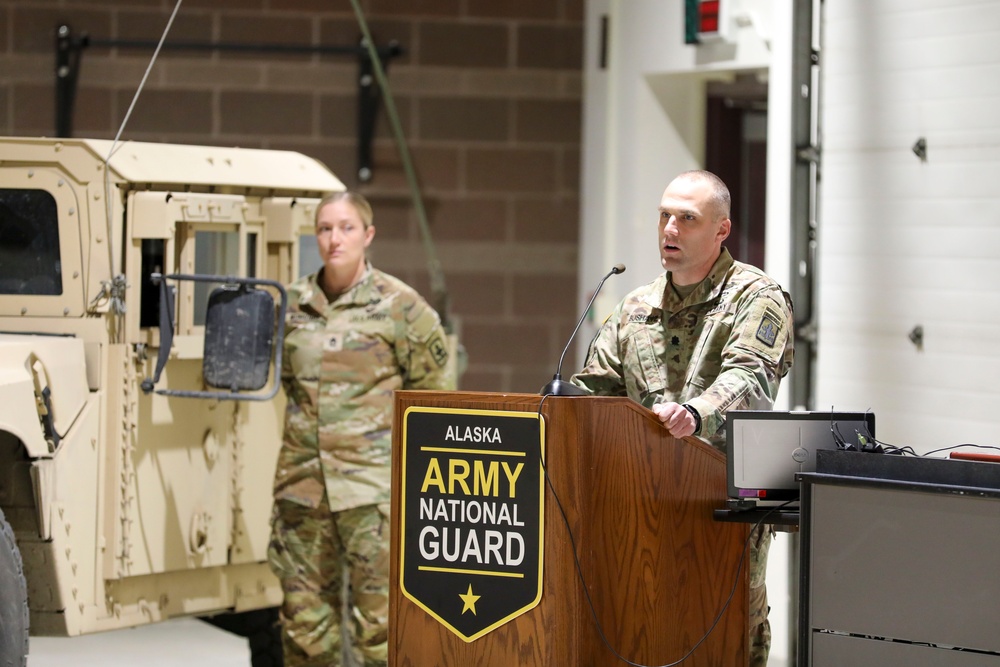 Alaska Army National Guard’s Bison Company set to deploy to Middle East