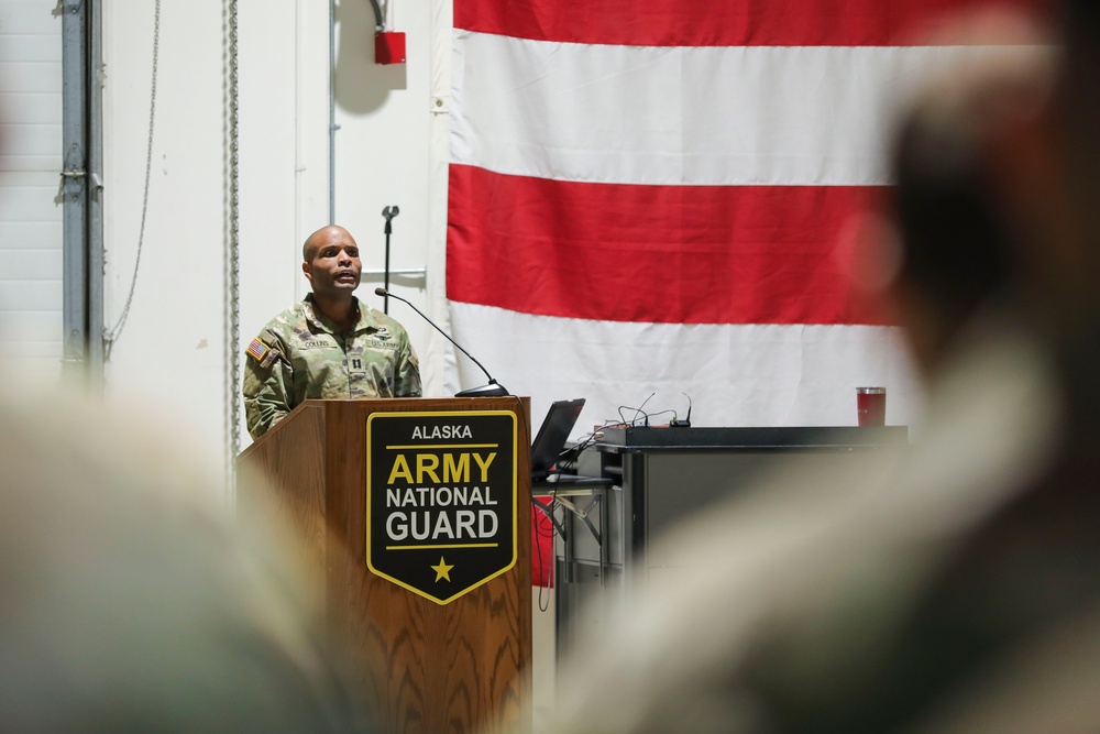 Alaska Army National Guard’s Bison Company set to deploy to Middle East