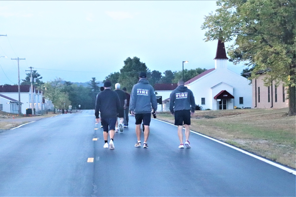 Hundreds participate in Fort McCoy’s 9/11 Memorial Run, Stair Climb honoring victims of 2001 attacks