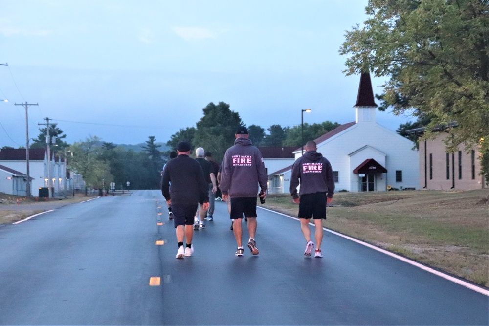 Hundreds participate in Fort McCoy’s 9/11 Memorial Run, Stair Climb honoring victims of 2001 attacks