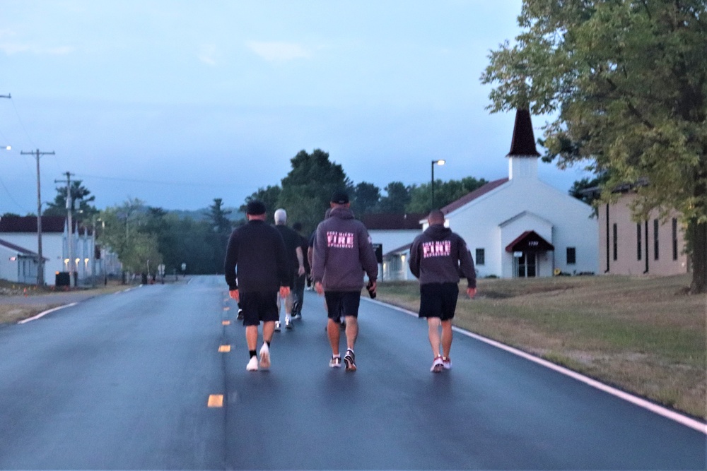 Hundreds participate in Fort McCoy’s 9/11 Memorial Run, Stair Climb honoring victims of 2001 attacks